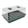 Indoor Gardeners 24-Cell Seedling Starter Tray with Humidity Dome, PP Plastic Germination Kit for Home Greenhouse Use