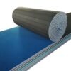Indoor Gymnastics Exercise Mat, Foldable Fitness Mats with Grippy Carpet Top, Durable Foam for Cheerleading and Wrestling, Ideal for Schools and Home Workouts