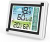 Indoor Outdoor Digital Weather Station Records ℃ ℉ Temperature Meter Humidity Monitor Weather Clock Hygrometer