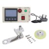 Industrial Double Row 8 Digit Meter Counter AC100240V Positive Negative Length Counting Machine with Alarm Relay Control for Textile Cloth Mills