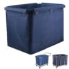 Industrial Laundry Cart Replacement Bag, Waterproof Thickened Liner for High Capacity Cleaning Cart, Removable Cloth Bag for Rolling Laundry Basket