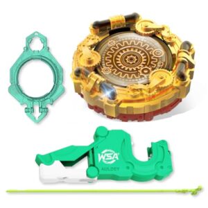 INFINITY NADO S7 Metal Battle Spinnig Top with Rack Launcher for Kids 5+