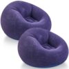Inflatable Bean Bag Chairs - Portable Camping Loungers, Blow Up Sofa for Outdoor Movie Night, Folding Lazy Seat, Perfect for Relaxation and Leisure