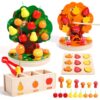 INIFEIDALA Montessori Toys for 3 4 5 6 Year Old - Fine Motor Skills Toy