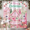 InIsaJace Christmas Shower Curtain, Nutcracker Shower Curtain for Bathroom