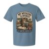 Ink5pire Threads Book Lover Cat T-Shirt Weekend Cozy Illustration Gift Tee