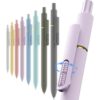inkipen 8Pcs Gel Pens - 0.5mm Black Ink Pens Fine Point Smooth Writing, Quick Drying Journaling Pens, Cute School & Office Pens for Gift