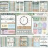 Inkspire 16 Pcs Eucalyptus Math Posters for Classroom Decorations, 11 x 16in Math Multiplication Charts for Teachers Kindergarten Elementary School Supplies Education Classroom Bulletin Board Wall Decor