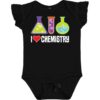 inktastic I Love Baby Flutter Sleeve Bodysuit 18 Months Black 2c831