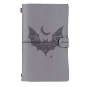 InnoBeta Bat Gifts for Women/Men, Gifts for Bat Lover, Bat Journal, Notebook, Sketchbook, Travel Diary, 7.8x5 Inches