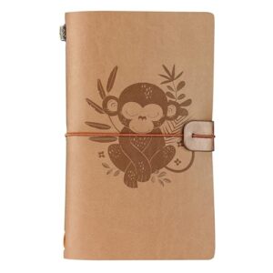 InnoBeta Monkey Gifts for Women/Men, Gifts for Monkey Lover, Monkey Journal, Notebook, Sketchbook, Travel Diary, 7.8x5 Inches