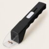 Insect Catcher, Handheld Bug Catcher and Viewer with Transparent Observation Chamber, Plastic Outdoor Explorer Tool for Ladybugs, Beetles, Spiders, Garden and Backyard Use (Black)
