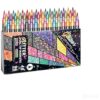 INSRYCHKS Acrylic Paint Markers, 48 Pack 96 Colors Glitter Gel Pens, Dual Tip Sparkle Permanent Markers for Coloring Books, Rock Painting, Journaling, Card Making, DIY Crafts, Kids Adults