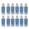 Instant aid purest GermX Original Hand Sanitizer, 2 Fl Oz (Pack of 12), Less Drying Moisturizing Gel with Vitamin E, No Rinse Formula, Display Pack, Mini Travel Size for On-The-Go