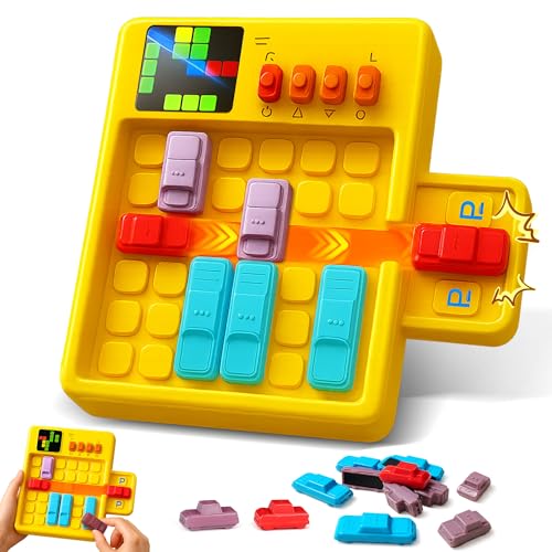 Intelligent Car Maze Puzzle 1500 Challenges Brick Game Automatic Parking Logic Thinking Brain Game Toy for Kids Boys Girls Teens Gift