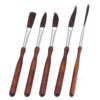 INTERWARM 20Pcs Pinstriping Brush Set, High Professional Detail Script Liner Scroll Sword Dagger Striper Starter Pinstriping Brush Kit Paint Brushes for Lettering & Detailing