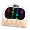 Intoypad Pop the Soccer Fidget Toy for Kids, 4 Modes Light Up Quick Push Sensory Toys Fun Multiplayer Game with Link Cable Handheld Road Trip Travel Car Games Birthday Gifts Toys for Boys Girls