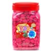 Iooleem Pink Pom Poms - Assorted Size, 1200pcs with Wiggle Eyes, Glitter Options, Perfect for Arts & Crafts