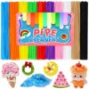IOOLEEM Pipe Cleaners, Multicolored, Chenille Stems for DIY Crafts and Party Decors, Art and Craft Supplies.