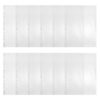Ipetboom 100pcs A4 Sheet Protectors for Binders, Lightweight Plastic Document Sleeves with Portable Design, for Photo Paper and Documents, for School and Home Use
