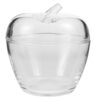 Ipetboom Fruit Shaped Acrylic Candy Container with Lid for Cookies and Small Treats, Versatile Party Use and Convenient Storage, for School Classroom Prizes, Holiday Candy Treat Boxes,
