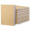 Ireer 12pcs 24 Pcs Hardcover Blank Book Bulk Small Sketch Pad to Write Stories Blank Notebooks for Journaling Sketching Writing DIY Crafts Supplies 72 Pages (6 x 8 Inch,Cowhide Color)