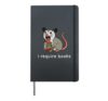 I Require Books Hardcover Journal, Black