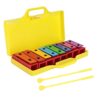 Irfora 8 Note Xylophone Educational Musical Instrument for Kids with 2 Drumsticks ABS and Aluminum Soundboards