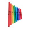 Irfora Musical Sound Tube Set, Colorful Percussion Instrument 8 Tones for Classroom Fun and Team Building, 8 Pcs (Without Rope)
