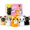 IROLEHOME Cat Sewing Kit for Kids Ages 6-12 - My First Cat Craft Kit for Beginners with Pre-Punched Felt, Learn to Sew DIY Project Gift for Girls & Boys