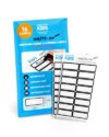 Iron-On Waterproof Name Label Stickers – 16 Write-On Custom Stickers for Clothing, Nursing Home Clothing Labels, Labels for Blankets, Linen & Towels, Multipurpose Label Stickers (Plain)