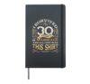 I Survived 30 Years Of Marriage Wedding 30th Anniversary Hardcover Journal, Black