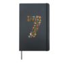 Italian Brainrot Birthday 7 Age Meme 7th Kids Boys Girls Hardcover Journal, Black