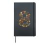 Italian Brainrot Birthday 8 Age Meme 8th Kids Boys Girls Hardcover Journal, Black
