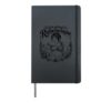 It's Giving Rubinesque Classic Black Print Hardcover Journal, Black