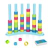 iuuoi Color Matching Challenge Game – Fast Pattern Color Sorting & Stacking Toys, Fun Family Board Game for Kids & Adults, Birthday Gift for Boys & Girls, Sensory Toys for Autism