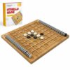 Jackaroo World Othello Board Game, Reversi Game, 11.2” Solid Plywood Wooden Game with 64 Black & White Discs, 2 Player Strategy Games, Classic Reversi Board Game, Fun Othello Game for Adults