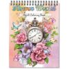 Jadeso Adult Coloring Book - 30 Unique Flowers Patterns and Designs, Coloring Book for Adults Relaxation and Stress Relief, Spiral Bound Adult Coloring Books for Women, Thick Smooth Paper(120gsm)