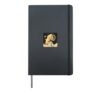 Japanese Astronaut Planet Outerspace Exploration Japan Hardcover Journal, Black
