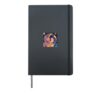 Japanese Astronaut Planet Outerspace Exploration Japan Hardcover Journal, Black