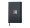 Japanese Astronaut Planet Outerspace Exploration Japan Hardcover Journal, Black