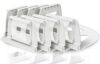 JARUFEE Upgrade Bed Sheet Holders for Corners - 4 Pack One-Time Installation Sheet Locks, Heavy Duty Fitted Sheet Clips to Keep Sheets Tight & Firm, No-Lift Mattress Sheet Grippers, Universal Fit