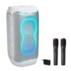 JBL PartyBox 130 Portable Party Speaker Bundle with Wireless Microphone System