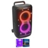 JBL PartyBox 520 Portable Bluetooth Party Speaker Powerful Pro Sound Dynamic Light Show Splash Resistant Design with AudioTrends Bundle for Events Music and Entertainment