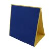 Jeanoko Foldable Felt Flannel Board, Double Sided, Portable Teaching (Blue Black)