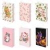 Jeiento Cartoon Axolotl Theme Cover Protector for Paperback, Adjustable Soft Book Cover 6Pieces Set, Cute Capybara Book Dust Jacket Covers for Hardcover Book Lovers Gift Back to School Supplies