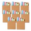 JEKA 8 Packs of Colouring Chalks, Multicolor Street Chalk, Children's Drawing Chalks, Ideal for Painting, Drawing, Weddings, Birthdays, Back to School