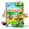 Jelly Animal Sticker Book Airplane Roadtrip Travel Toy for Kid 3-5 Year Old
