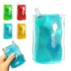 Jelly Bottle Squishies Toy,Clear Jam Bottle Squishies Toy,Slow Rising Fidget Sensory Toys for Stress Anxiety Relief,Soft Desk Squeeze Toys Birthday Gifts for Teens Adults