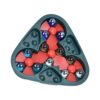 Jenivaint Rotate Pinball Game Ergonomic Stress Relief Toy with Curved Design for Adults Children Autism Anxiety (Red)